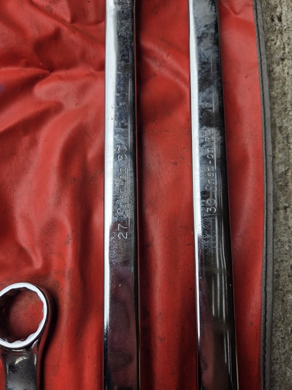 eBay Snap on Offset Box End Wrench Set 11 Pcs 3/8 to 1-5/16 in C113 B Pouch gallery