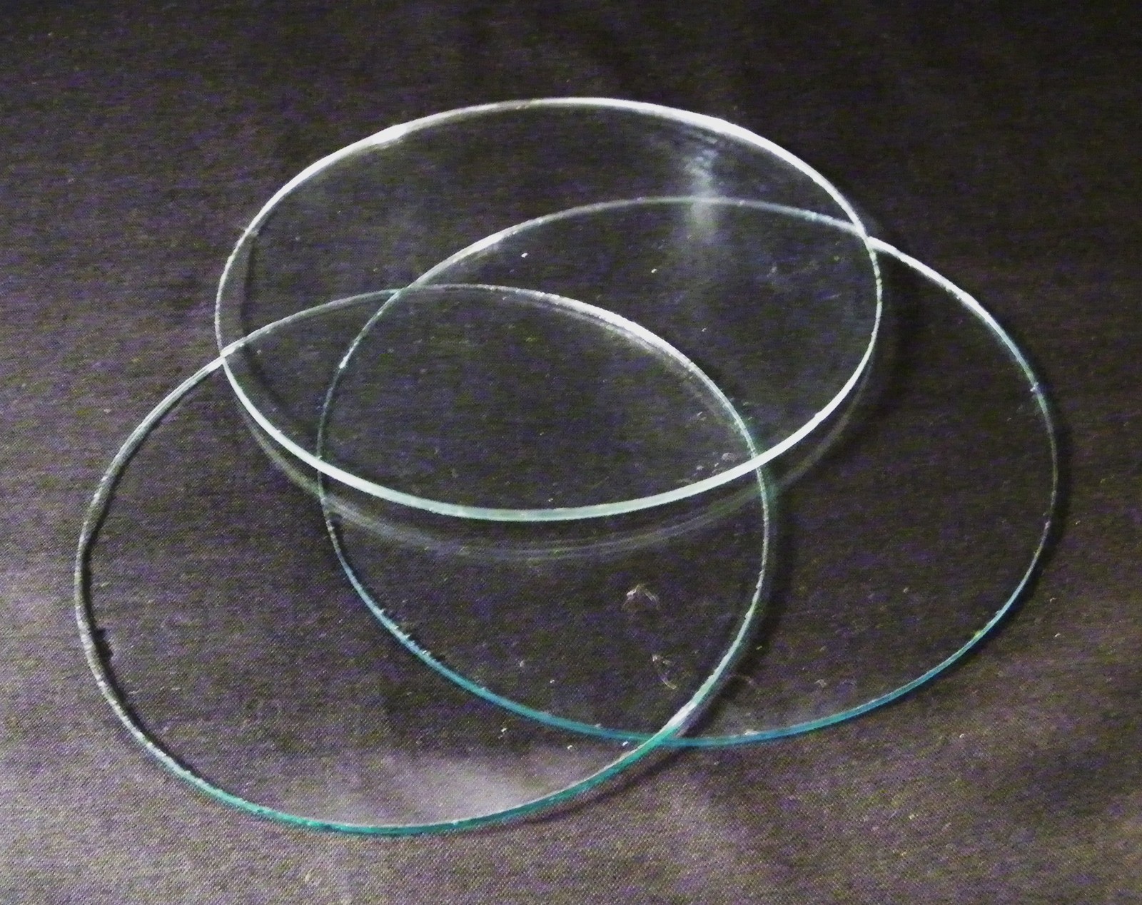 CLOCK FACE GLASS / ROUND FLAT CLOCK GLASS / REPLACEMENT CLOCK GLASS gallery
