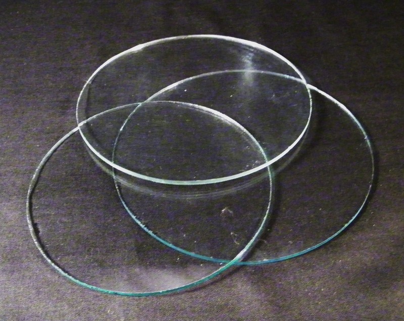 CLOCK FACE GLASS / ROUND FLAT CLOCK GLASS / REPLACEMENT CLOCK GLASS gallery