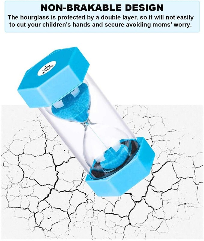 20 Second Sand Timer Hourglass, SuLiao Unbreakable Blue Sand Watch 20 Sec, Sm... gallery