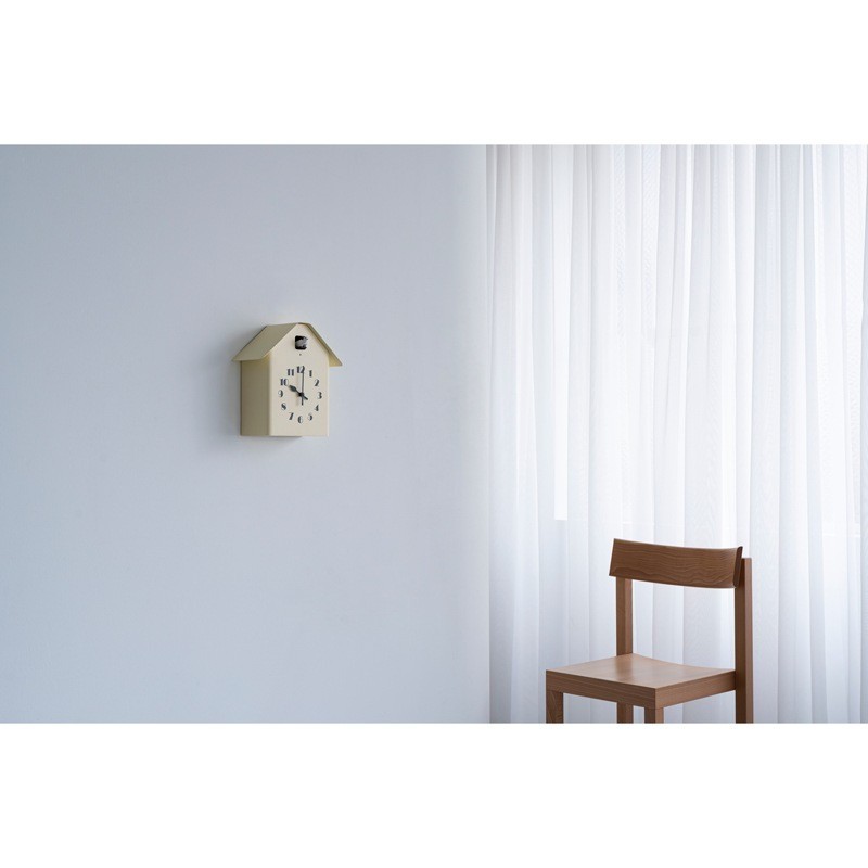 Lemnos Dachs Cuckoo Clock RF20-03 IV Ivory Analog Designer Wall Clock Japan New gallery