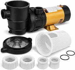 1.5HP Variable 2-Speed Above Ground Swimming Pool Pump High Flow Swimming Pump S