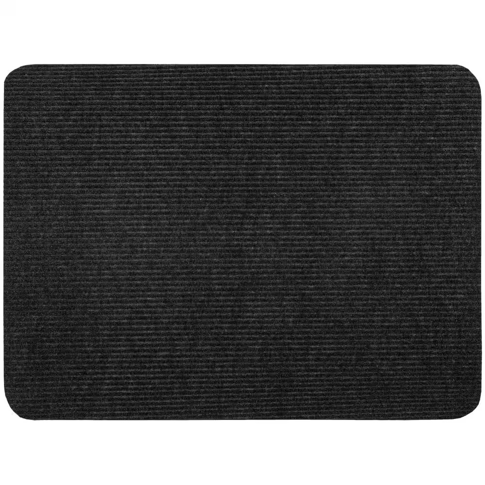 Striped Utility Mat Charcoal Indoor/Outdoor 36 In. X 48 In. Utility Door Mat gallery