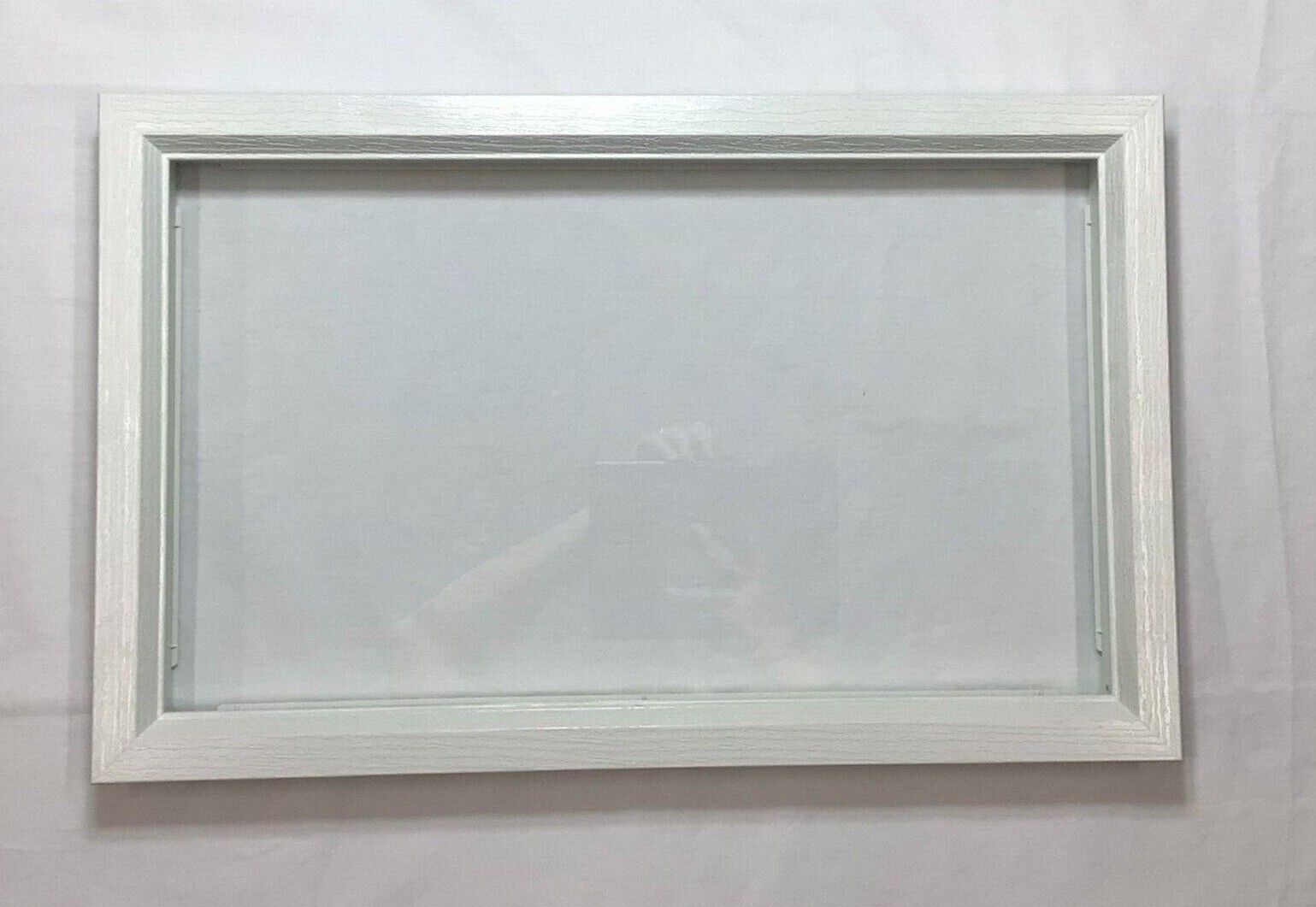 White Garage Door Window Kit w/ Glass Int/Ext Frames Insert Grill Screws Clopay gallery