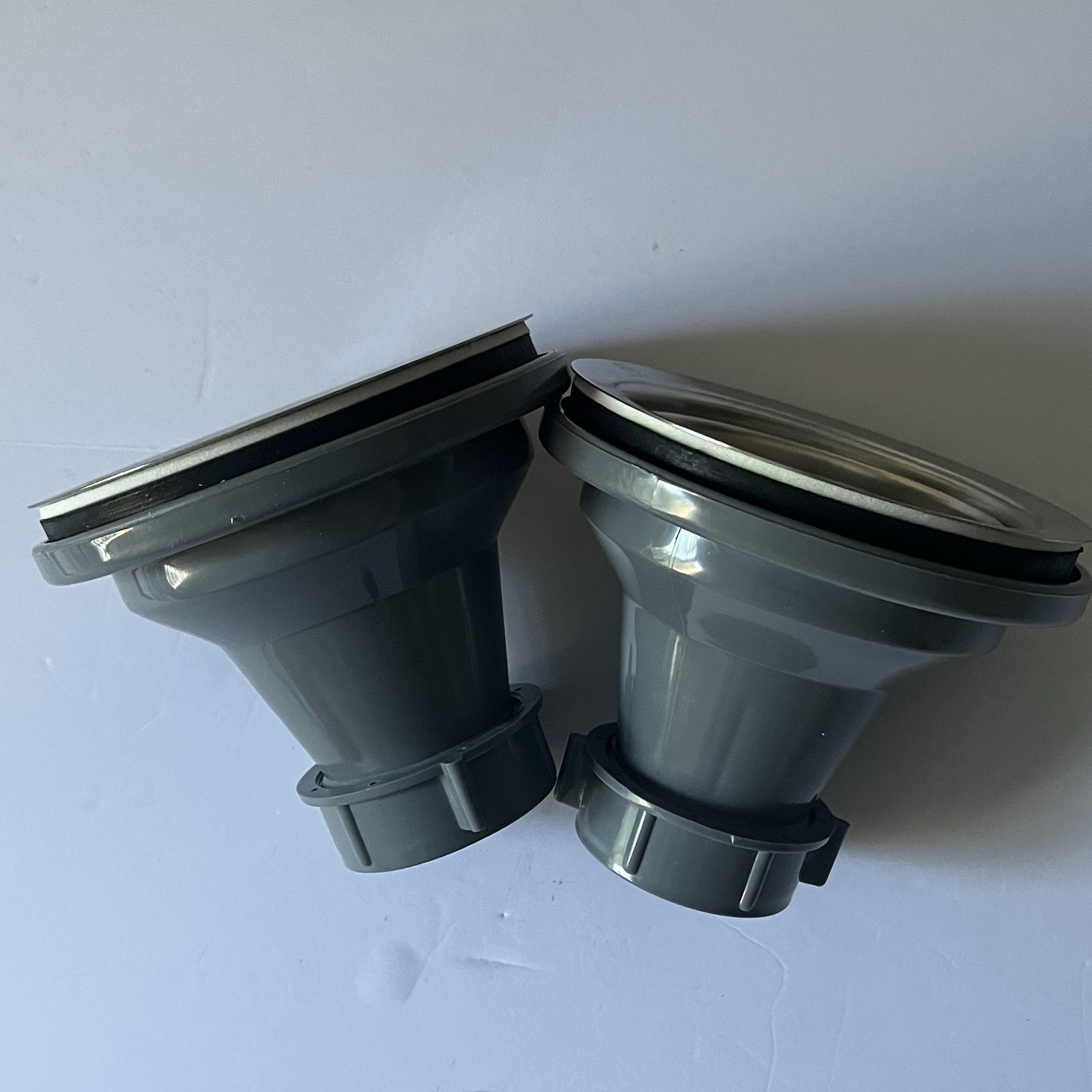 Pair - Nantucket Sinks GPT-35L Stainless Steel Kitchen Sink Drains NEW Open Box gallery