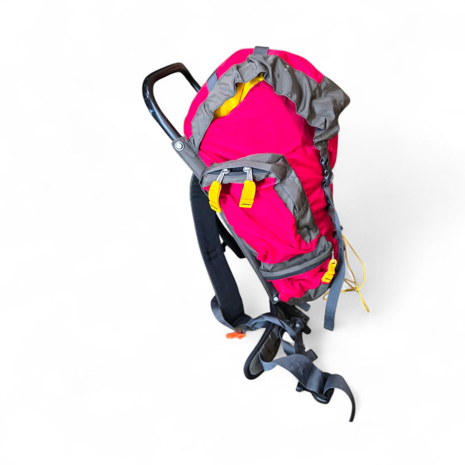 Mountainsmith External Frame Backpack Red/Gray Hiking Pack 26” Frame 40–50L 3
