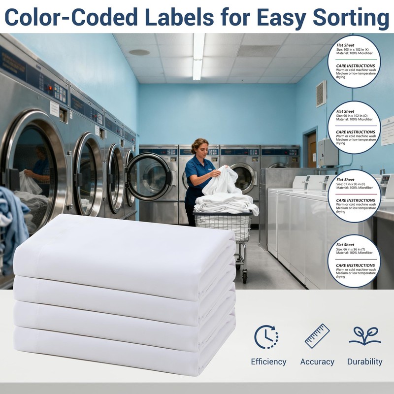 Flat Sheet 81x96 Soft Breathable Microfiber Top Bed Sheets, White, 1 Pack gallery
