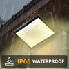 3 Pack 80W LED Warm White Floodlight, 3000K Outside Flood Light with Plug, Ul... gallery