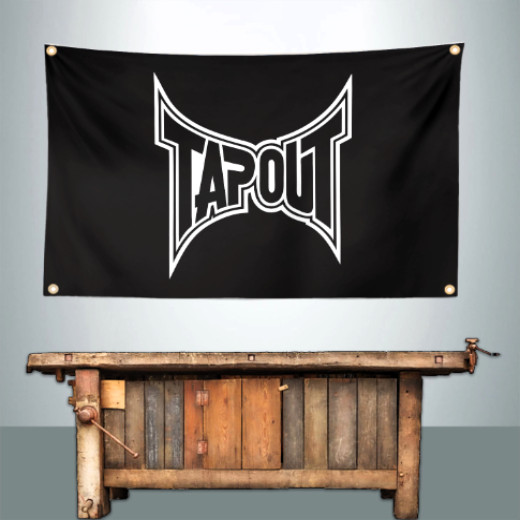 TAPOUT 3' X 5' BANNER FLAG gallery