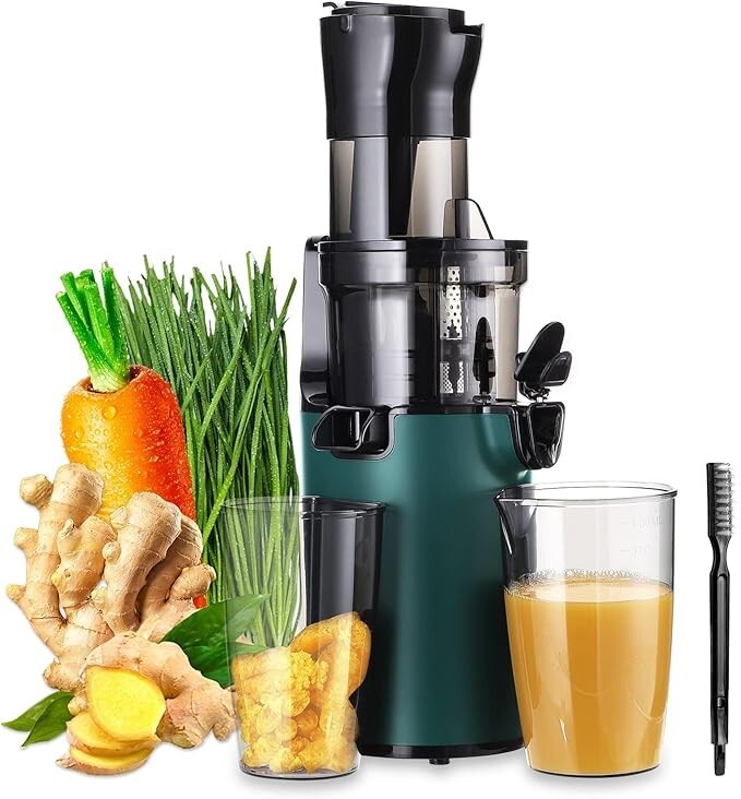 Slow Juicer Machine Masticating Cold Press Juicers Squeezer Vegetable Processor gallery