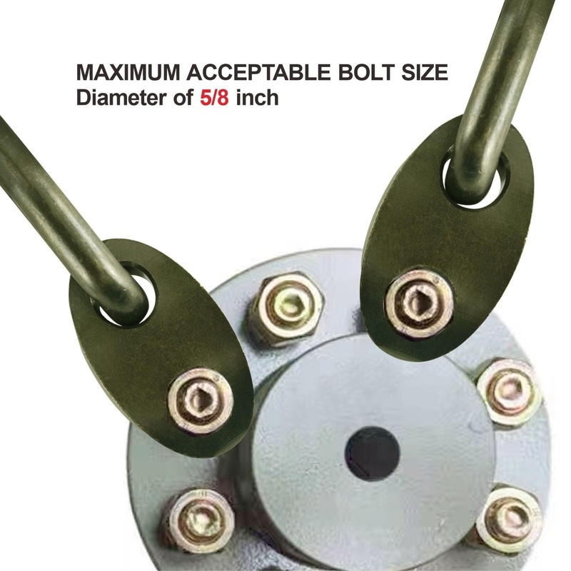 7100 Lifting Bracket Set,5,500 lb., Hole Size 5/8" 7100 Engine Lift Bracket K... gallery