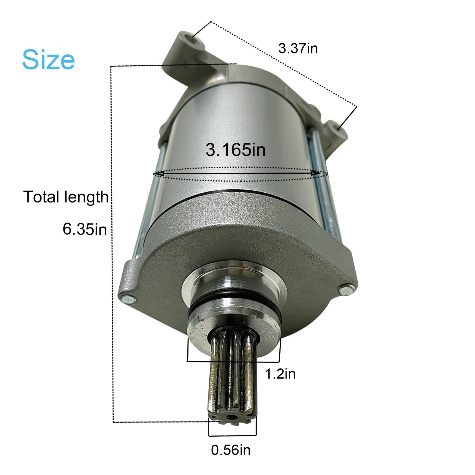 FUYEAR Starter Motor Compatible with Hisun UTV ATV 500 550 700 750 gallery
