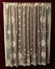 Classic Antique Gold Lace Window Panel 60" x 63" Livingroom Bedroom Sun Room gallery