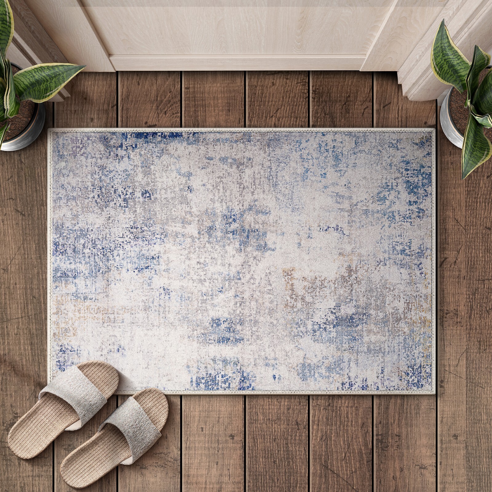 Sorbus 2ft x 3ft Area Rug Mat Machine Washable, Non-Slip gallery