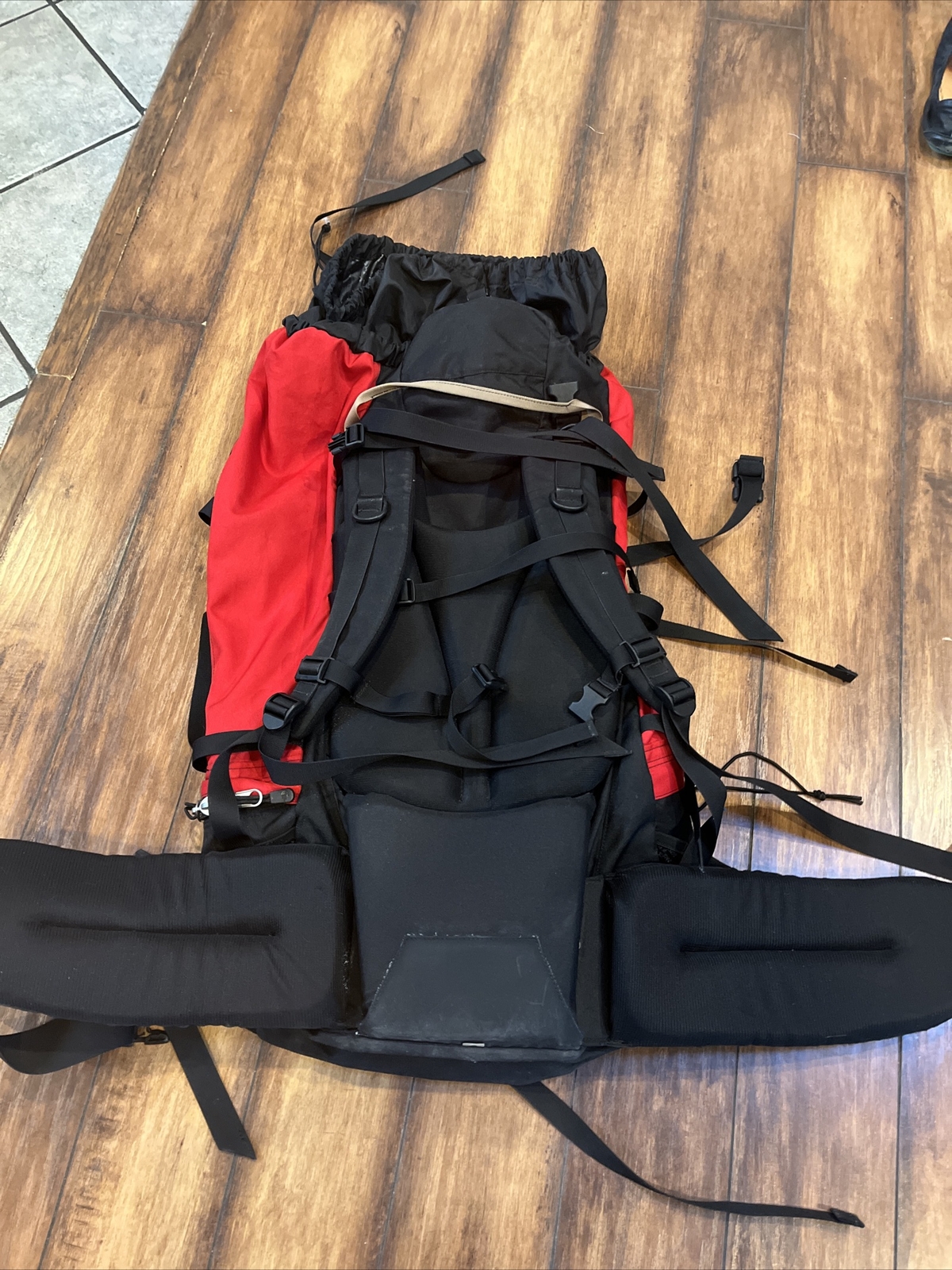 The North Face Horizon Backpack Internal Frame Red Size Large 4