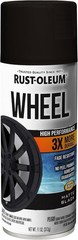 Rust-Oleum 366438 High Performance Wheel Spray Paint, 11 Oz, Matte Black