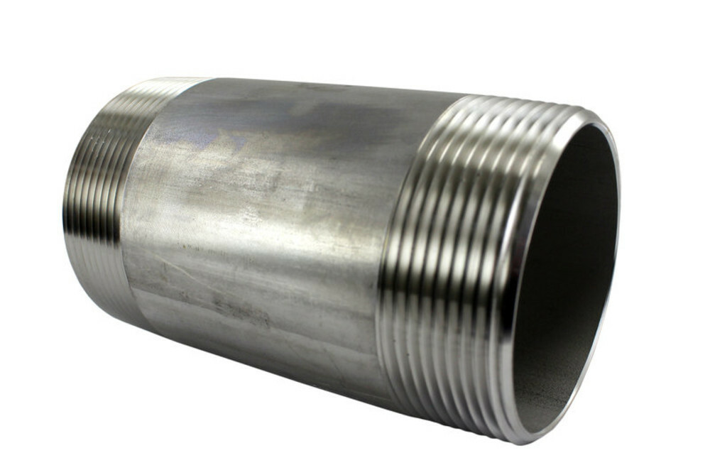 2" Barrel Nipple, Stainless Steel Pipe Fittings NPT SCH 40 SS SUS304 gallery