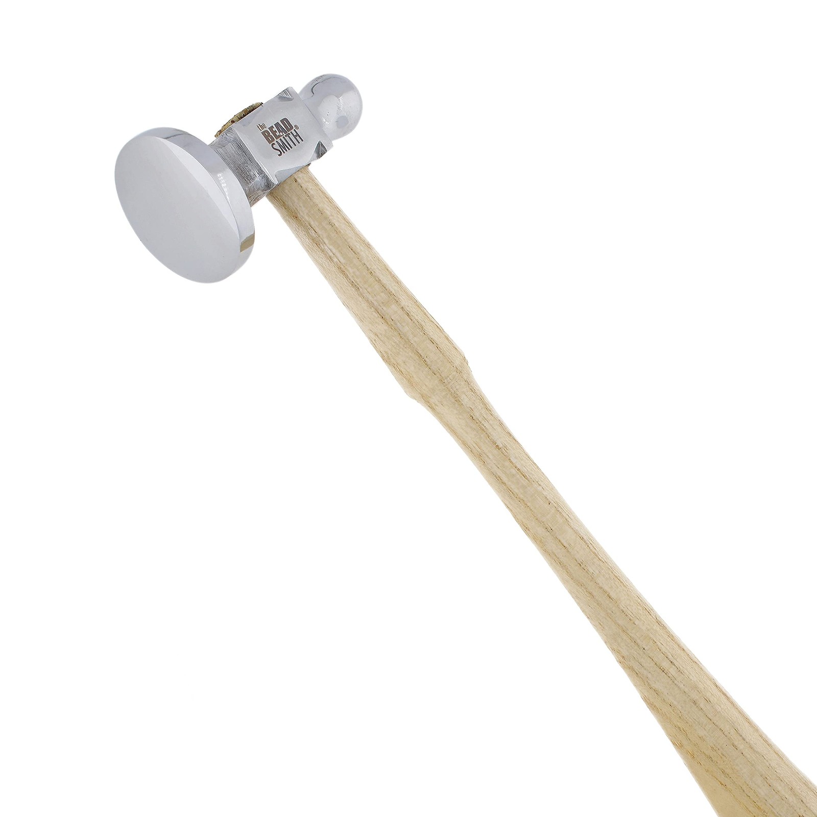 Two-Sided Chasing Hammer - 10.75 Inches Wooden Handle, 2.25” Steel Head with ... gallery