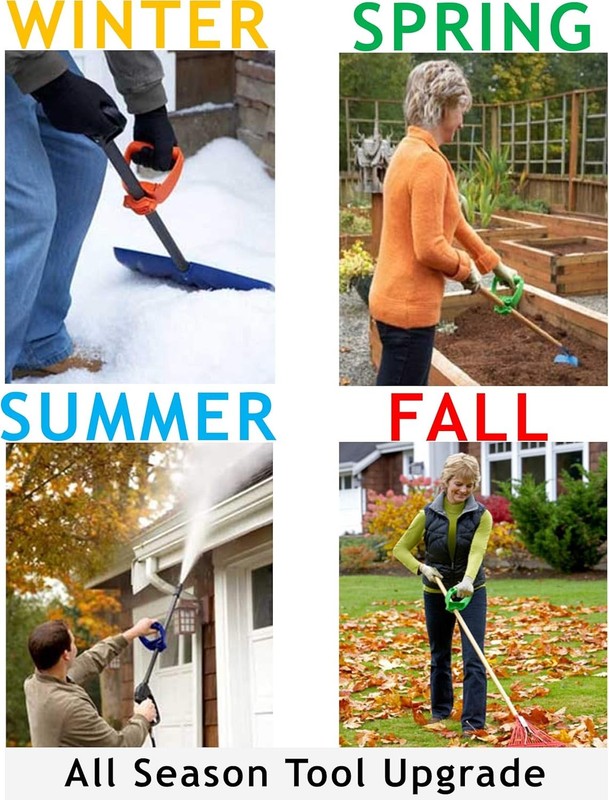 Back-Saving Tool Handle Labor-Saving Ergonomic Shovel or Rake Handle Attachment gallery