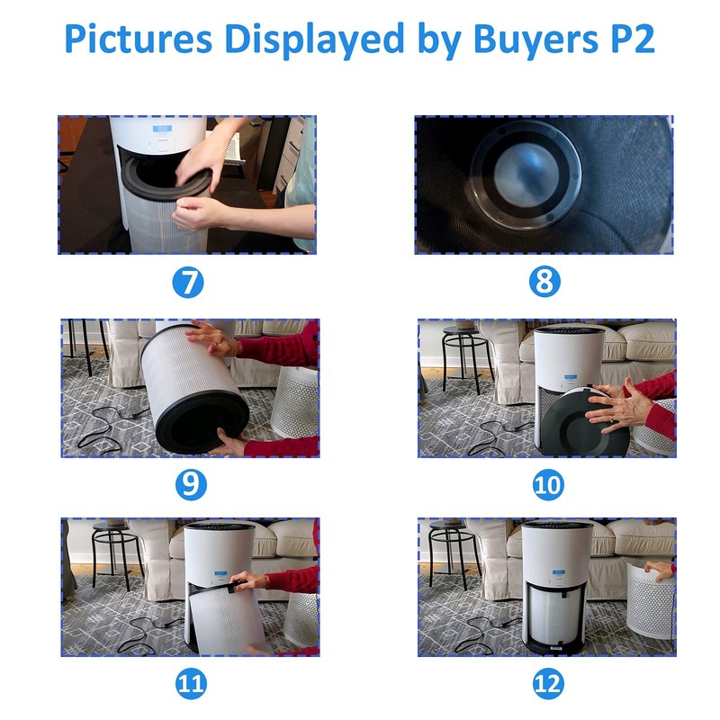 LEVOIT LV-H133 Air Purifier Replacement Filter Set True Activated Carbon Filters gallery