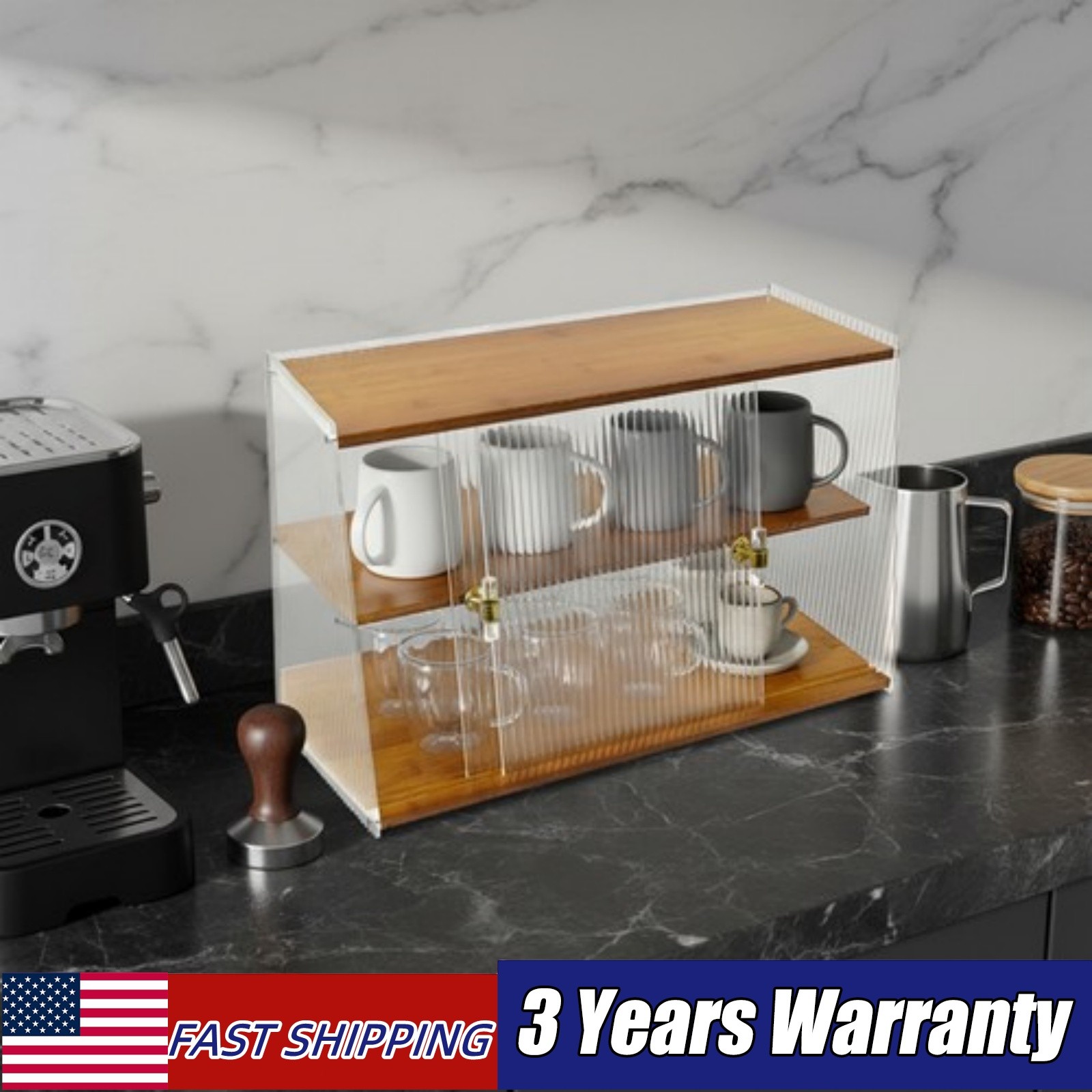 Pantry Cabinet, Sideboard With Slide Doors, Food Cabinet For Kitchen, Offices gallery