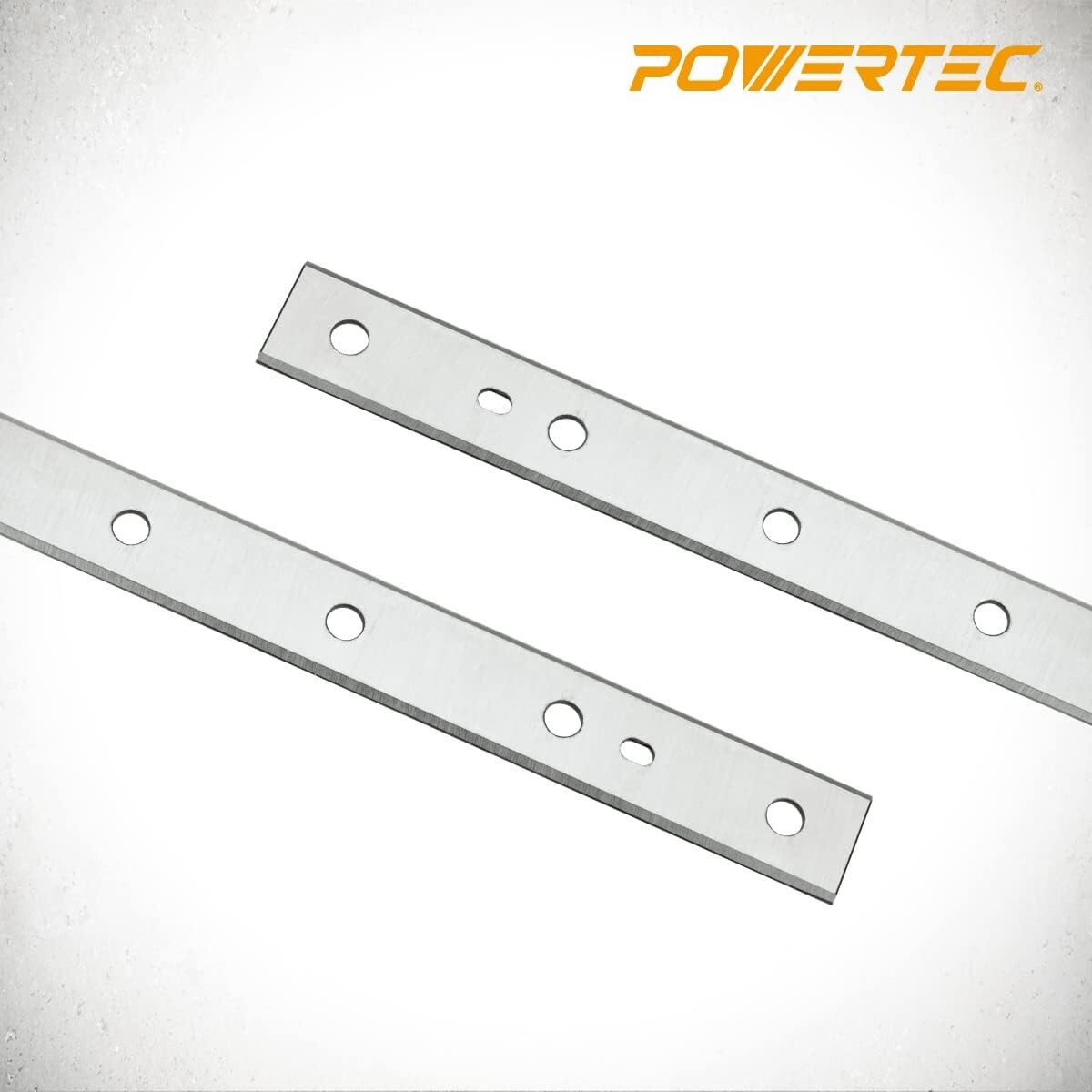 POWERTEC 12-1/2" Planer Blades for DeWalt DW734 - Replacement Set of 3 (12801V) gallery