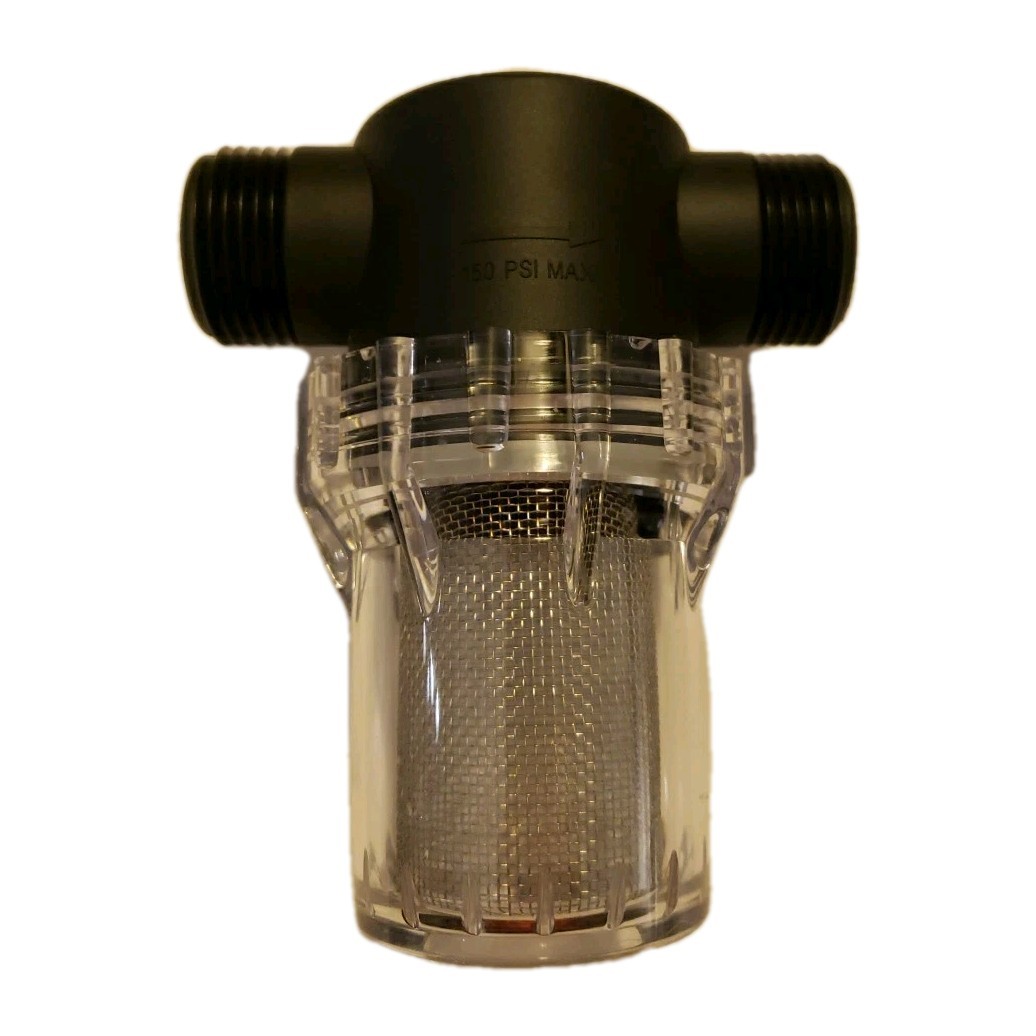 20 Mesh Nylon Pond Inline High Pressure Strainer Water Pump Filter Irrigation gallery