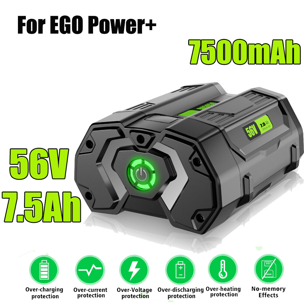 NEW 7500mAh BA2240 Lithium Battery For EGO 56Volt BA2800T BA1400 LBX6000 LB5800 gallery