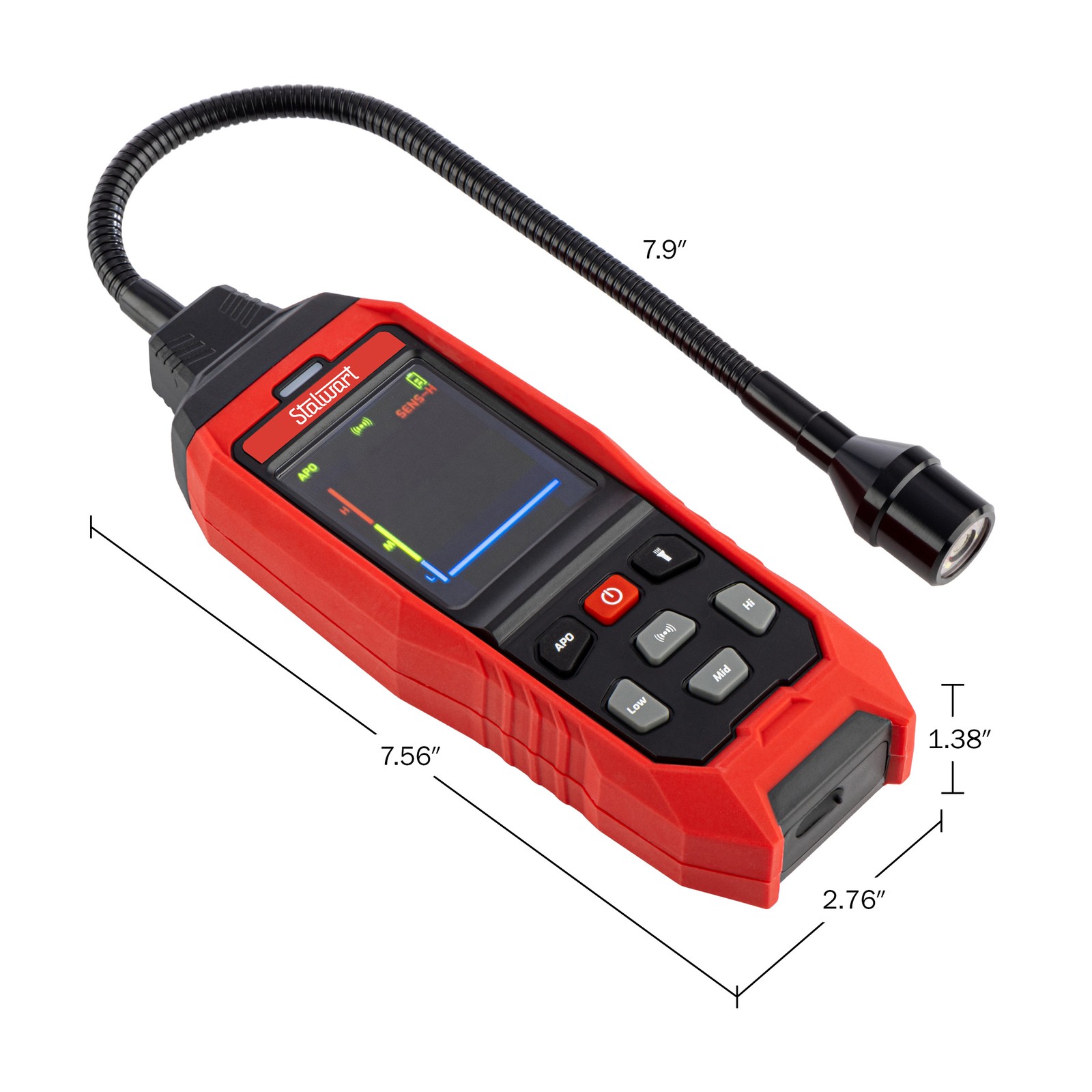 Natural Gas Detector Rechargeable Portable Natural Gas Leak Detector Sniffer gallery