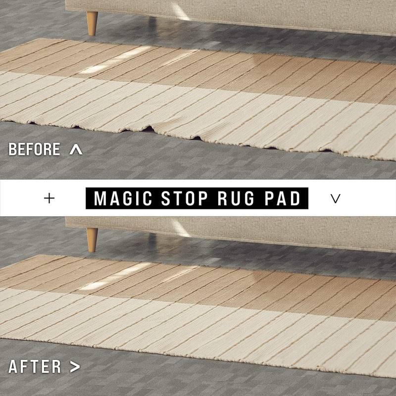 Anti-Slip Magic Mat—Secures Carpets Firmly in Place, Size 5 ft × 7 ft gallery