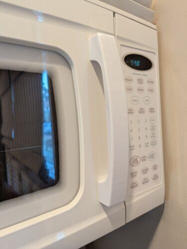 JVM290AV01 White Replacement Handle for GE Microwave gallery