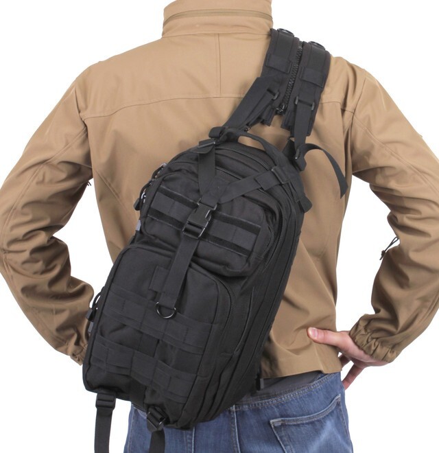 Rothco Convertible Medium Transport Pack - Black 2