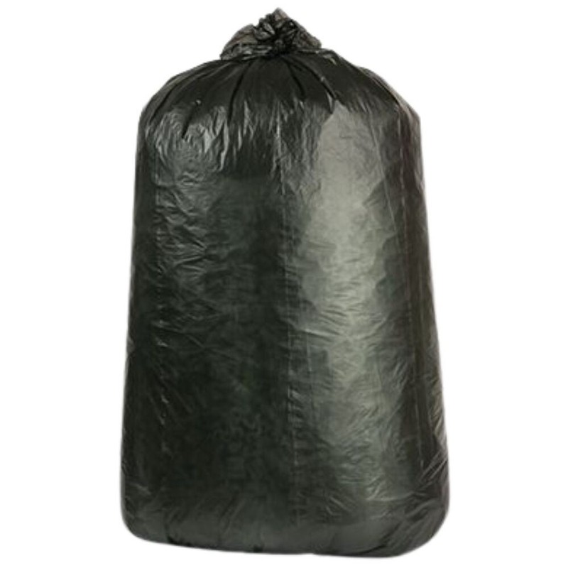 Plasticplace 20-30 Gallon High Density Black Bags, 500 Count gallery