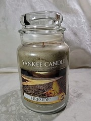 Yankee Candle Fireside Large Jar – Classic Label – NEW HTF