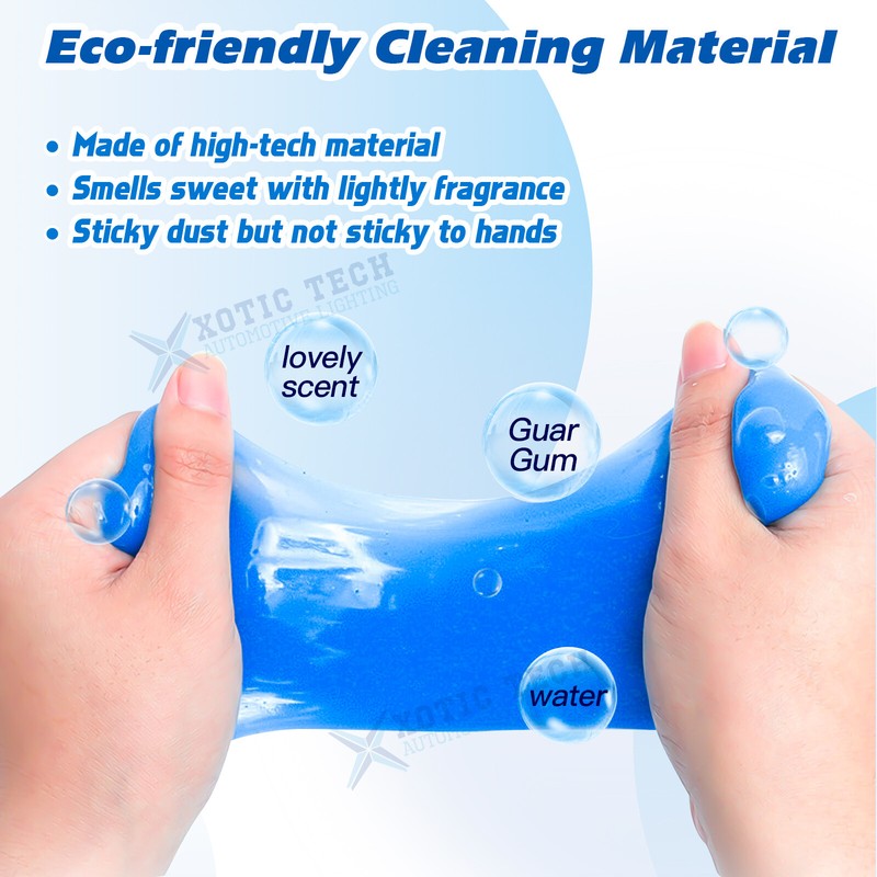 Multiple Use Car Interior Detailing Cleaning Gel Kit Air Vent Dust Putty Cleaner gallery