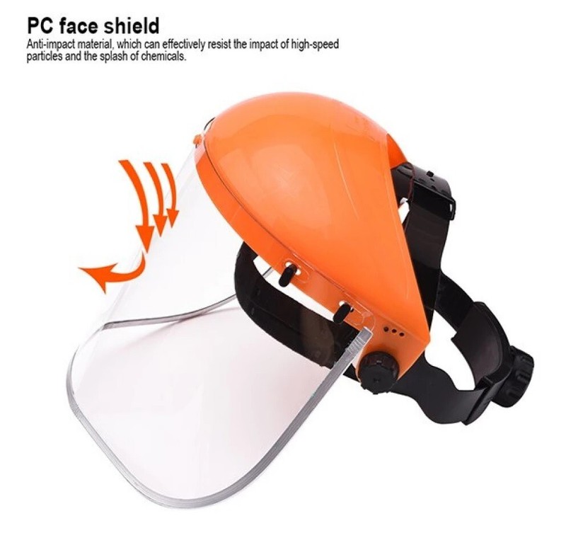 275mm Clear Vision Replaceable Face Shield Safe Protection CE Approved gallery