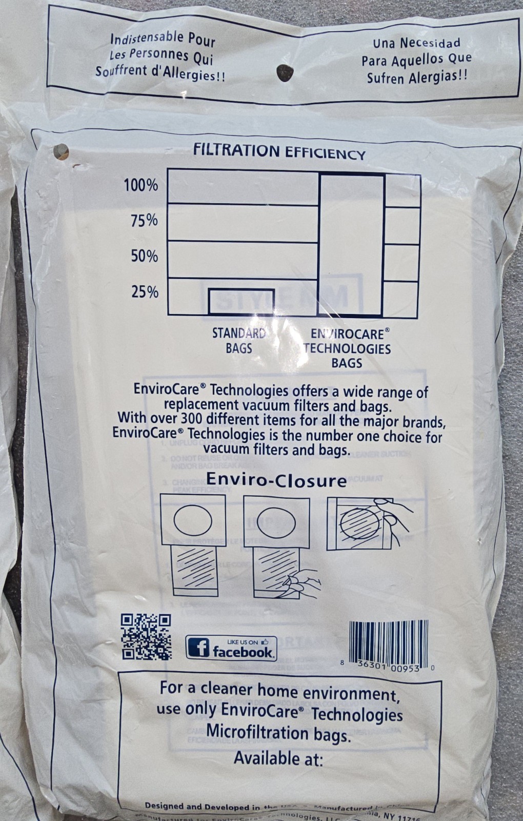 Enviro Care Eureka Mighty Mite Style MM Vacuum Bags Lot of 18 gallery