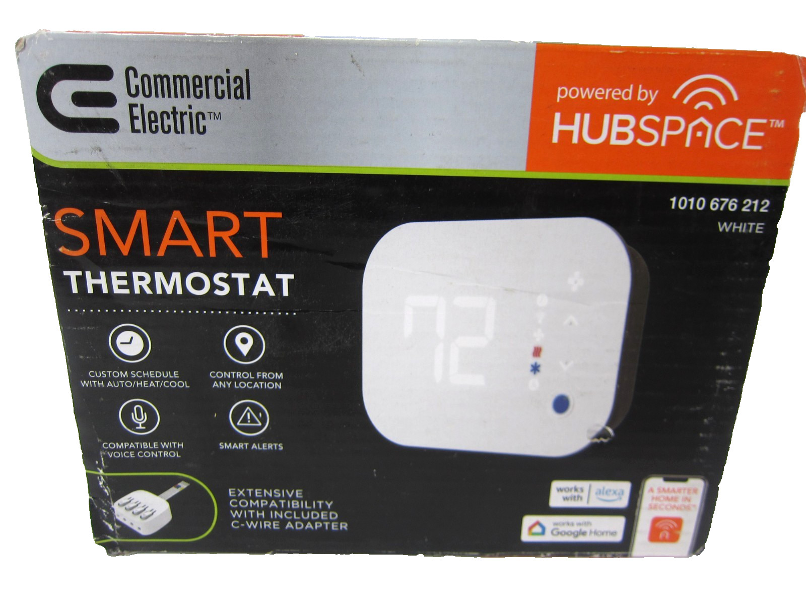 CE Smart Programmable Thermostat Commercial Electric Wi-Fi & Bluetooth HTSA15CWB gallery