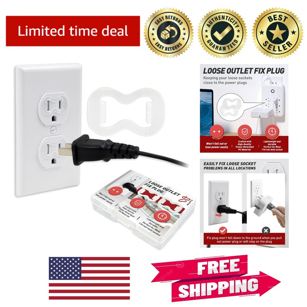 Reliable 15-Pack Loose Outlet Fix Plugs - Safeguard Your Electrical Connections
