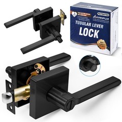 Privacy Push Button -Touch Locking Interior Door Handle Without Key,Non-Hande…