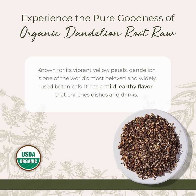 Dandelion Root Tea - Organic & Caffeine Free gallery