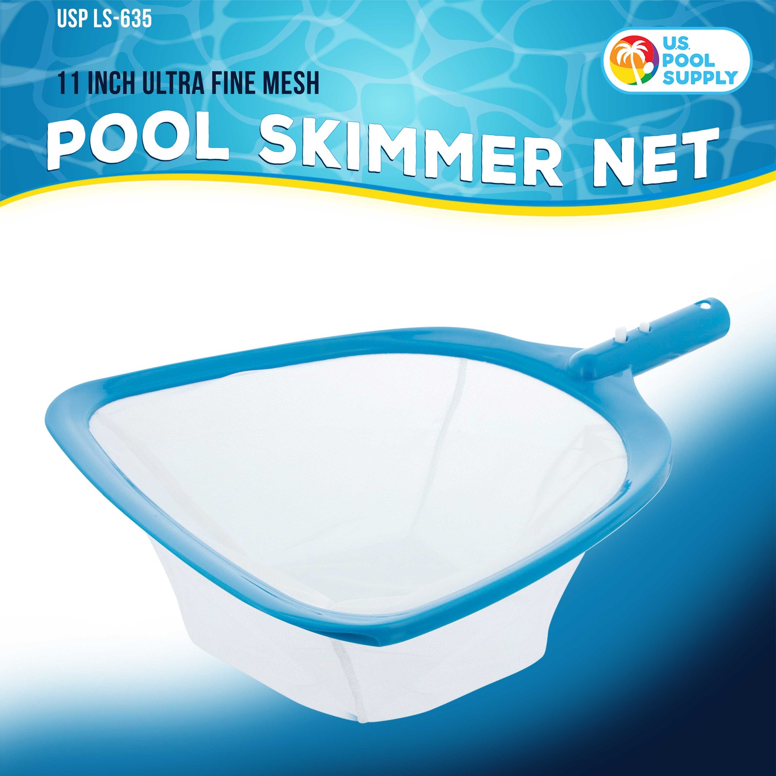 Swimming Pool Leaf Skimmer Net Ultra Fine Mesh Netting Basket Spa, Clean Debris gallery