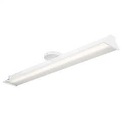 36 In. 3000 Lumen Integrated LED Non-Dimming White Wraparound Flush Mount Light