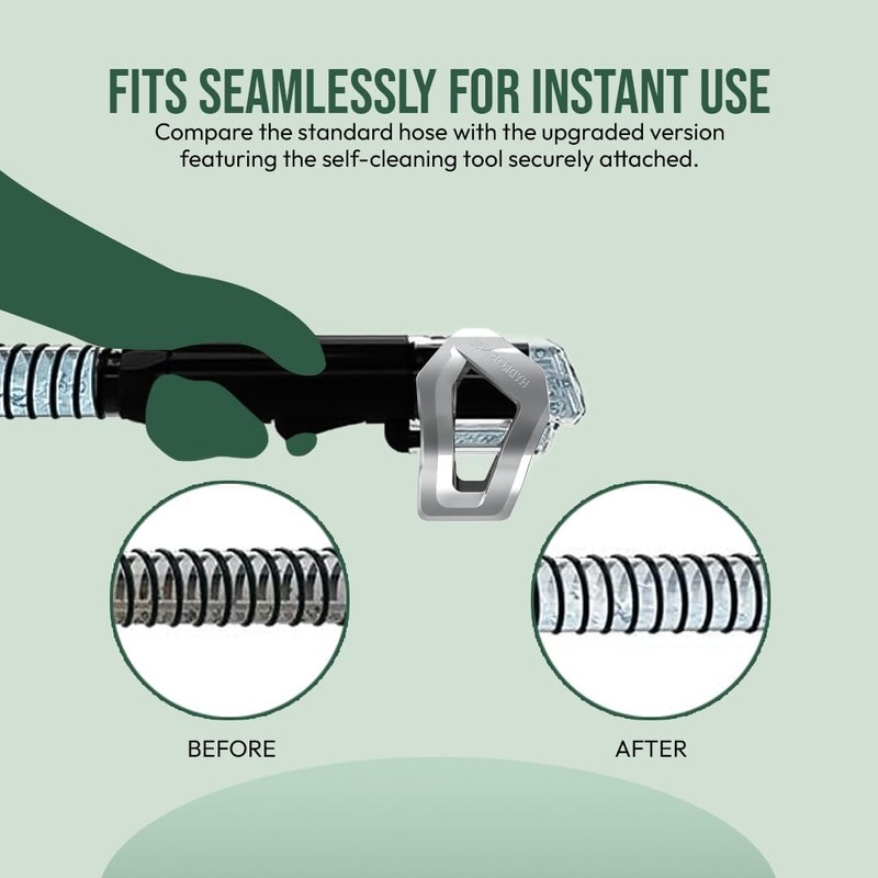 Upgraded 2025 Flexible Replacement Hose with 3 Tough Stain Brush Self-Cleani... gallery
