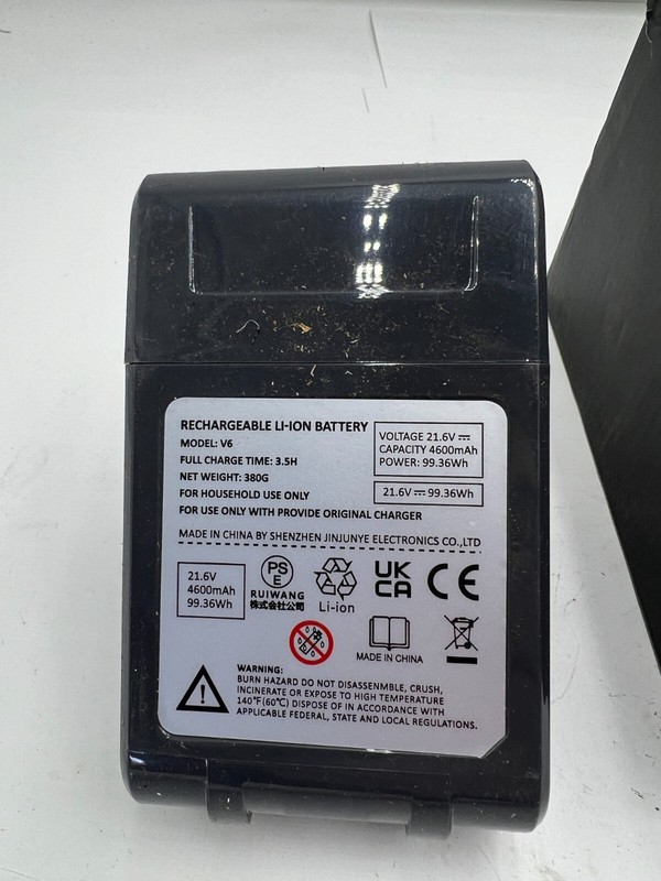 Battery Replacement for Dyson V6, 4600mAh Li-ion Battery B07S848J1K gallery