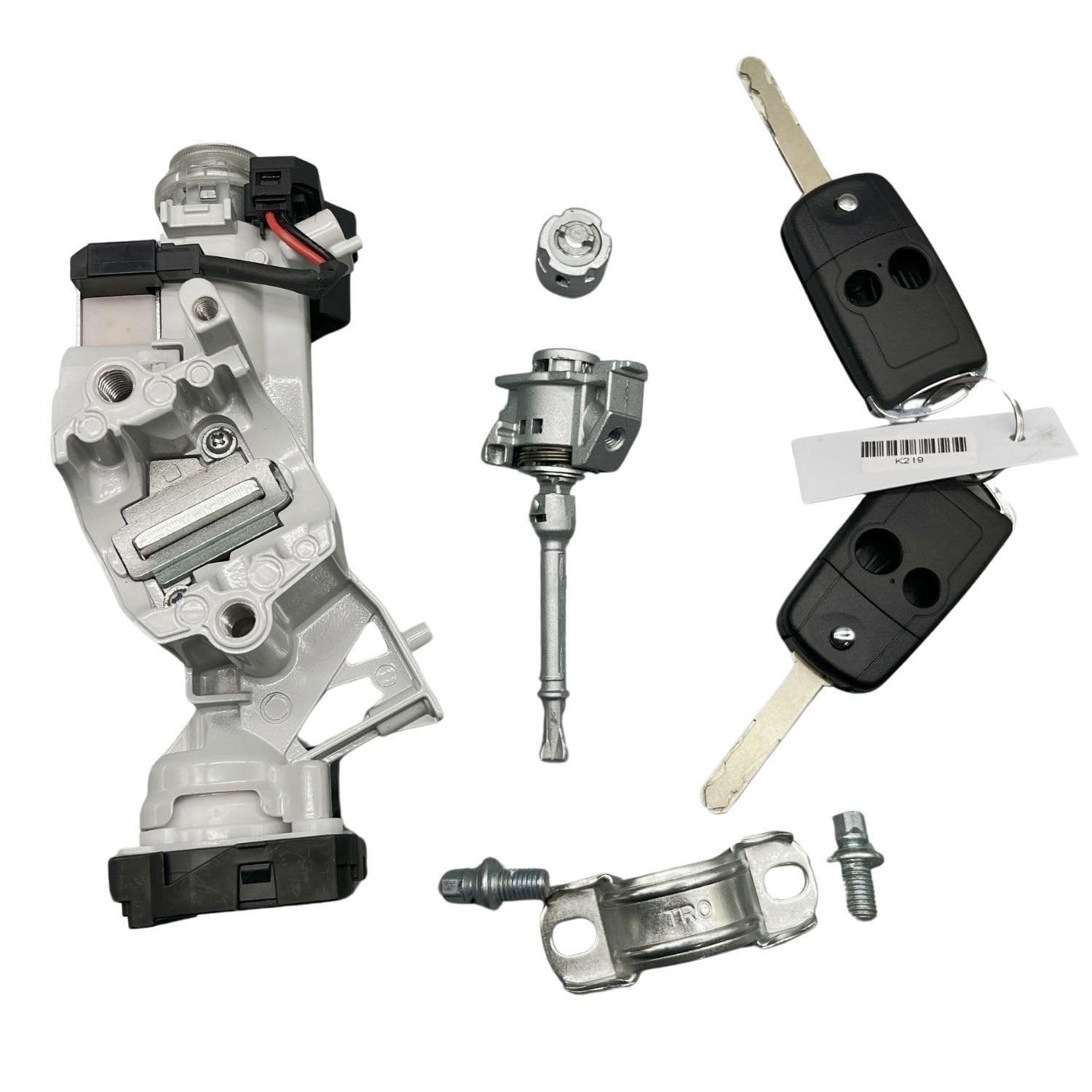 Ignition Switch Door Lock Cylinder Keys Full Set for Honda CRV 2012 2013 2014 Le gallery
