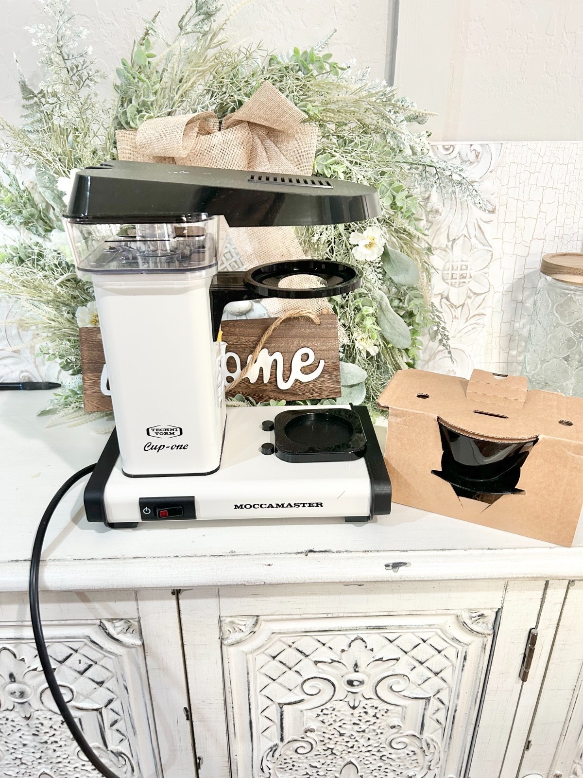 Technivorm Moccamaster 69211 Cup One, One-Cup Coffee Maker 10 Ounce, Off-White gallery