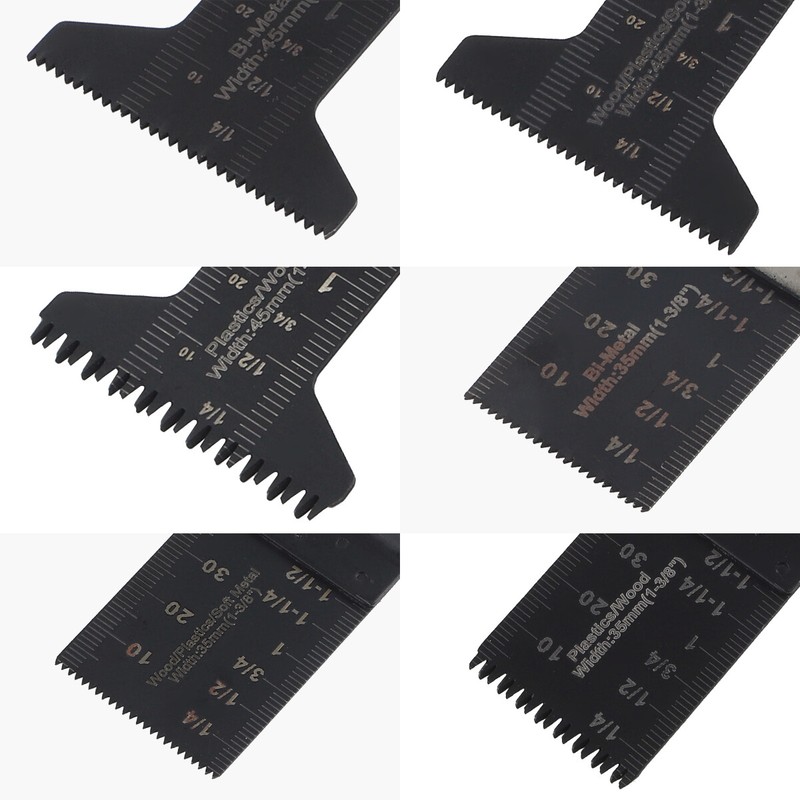 20Pcs Oscillating Multi Tool Saw Blades Wood Metal Cut Cutter For Dewalt Fein gallery