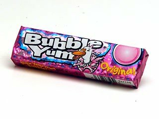 Bubble Yum Bubble Gum, Original - 18 - 5 piece packages (90 pieces) gallery