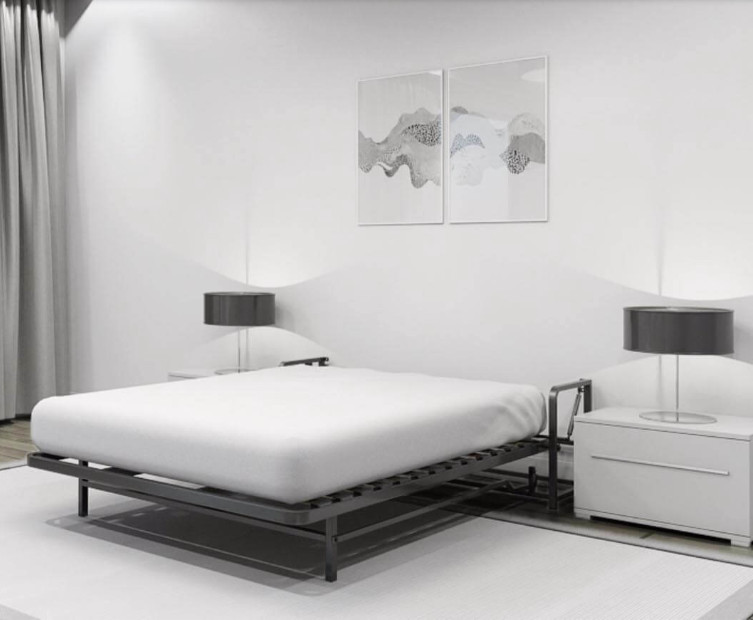 WallBedKing King Vertical Wall bed Folding Guest bed Pull Down Murphy bed gallery